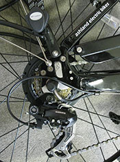 Easy Motion Evo Eco electric bike drivetrain