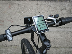 GenXe e102 Rec electric bike, display