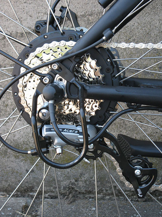 Magnum-Metro-rear-derailler Magnum Metro electric bike