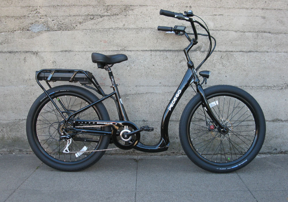 Pedego-Boomerang-Plus-electric-bike---black-1 Pedego Boomerang Plus electric bike