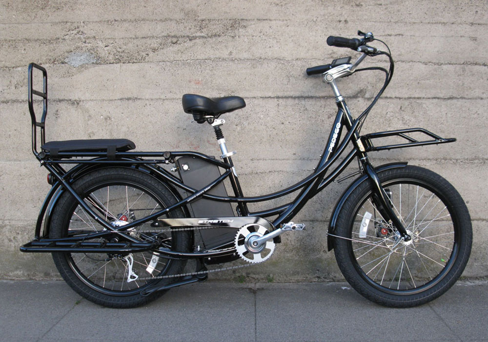 Pedego-Stretch-Cargo-Bike-black-1 Pedego Stretch Cargo Bike black