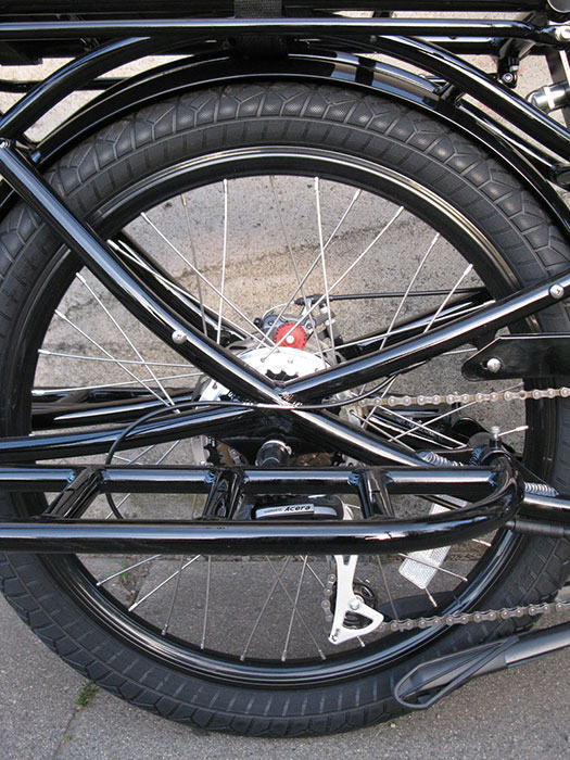 Pedego-Stretch-Cargo-Bike-black-3 Pedego Stretch Cargo Bike black