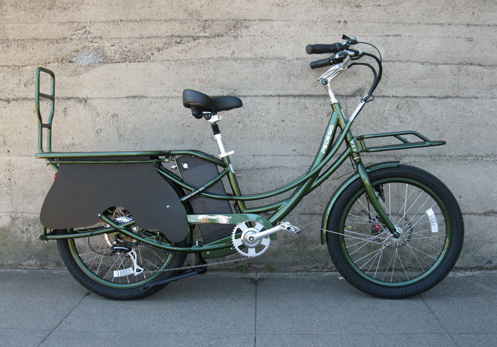 Pedego Stretch Cargo Bike black