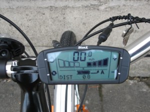 Yuba Mundo Electric Cargo Bike display console